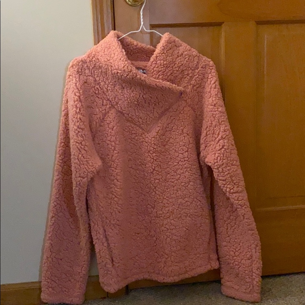 Z by Zella Sherpa Cowl Neck Pullover